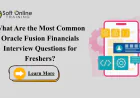What Are the Most Common Oracle Fusion Financials Interview Questions for Freshers?