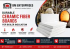 Durable Ceramic Fiber Boards for Boiler Insulation