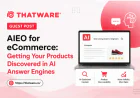 AIEO Implementation for Ecommerce: Transforming Ecommerce Product Discovery with AI | Thatware LLP