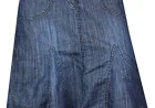 Denim Skirt Knee Length Styles for Modern Women