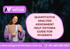 Quantitative Analysis Assignment Help Victoria Guide for Students