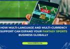 How Multi-Language and Multi-Currency Support Can Expand Your Fantasy Sports Business Globally