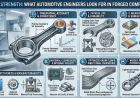 What Automotive Engineers Look for Beyond Strength in Forged Automotive Components