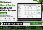 Why Is QuickBooks Desktop Showing a Black and White Screen?