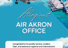 Allegiant Air Akron Office +1-888-738-0817