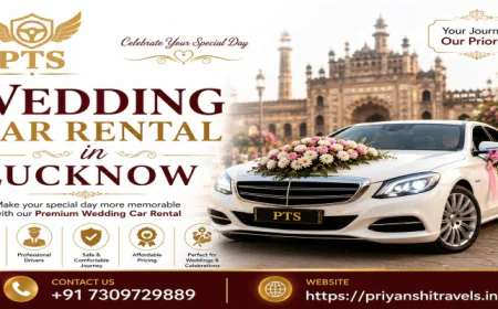 Wedding Car Rental in Lucknow for Premium and Comfortable Travel
