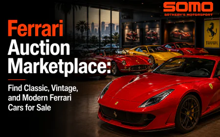 Ferrari Auction Marketplace: Find Classic, Vintage, and Modern Ferrari Cars for Sale