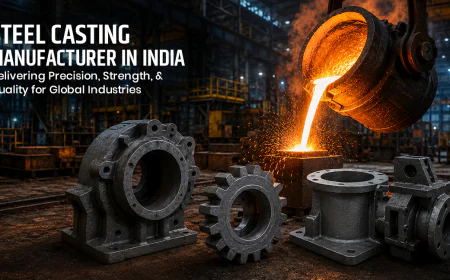 Steel Casting Manufacturer in India: Strength and Quality for Global Industries   