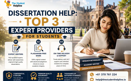 Dissertation Help: Top 3 Expert Providers for Students