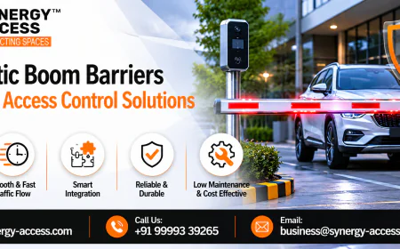 Automatic Boom Barriers: Intelligent Access Control Solutions | Synergy Access