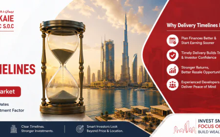 Investors Are Prioritizing Delivery Timelines More Than Ever in Dubai’s Property Market