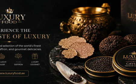 The Art of Luxury Cuisine with Italian Caviar, Black Truffles & Oyster Seafood