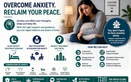 How Sleep Anxiety Treatment Gurgaon Can Support Better Mental Wellbeing