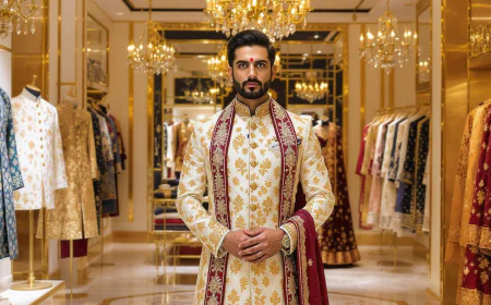 Indian Menswear in Dallas for Premium Wedding Fashion