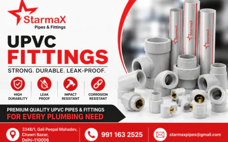 Starmax uPVC Fittings for Plumbing & Water Supply Systems