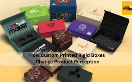 ​How Custom Printed Rigid Boxes Change Product Perception