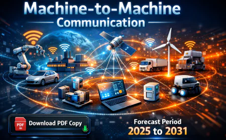 Machine-to-Machine Communication Market Trends, Opportunities and Key Player Strategies by 2034