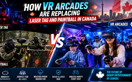 How VR Arcades Are Replacing Laser Tag and Paintball in Canada