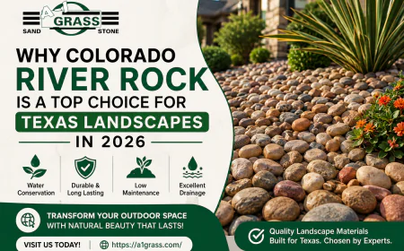 Why Colorado River Rock Is a Top Choice for Texas Landscapes in 2026