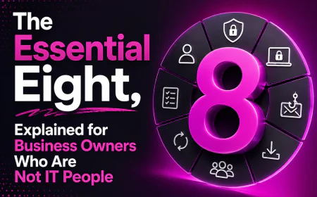 The Essential Eight, Explained for Business Owners Who Are Not IT People