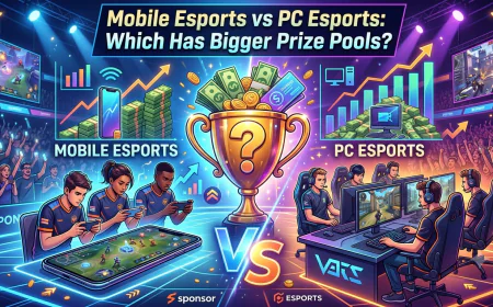Mobile Esports vs PC Esports: Which Has Bigger Prize Pools?