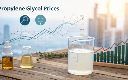 Propylene Glycol Prices Trend Chart with Quarterly Price Index and Forecast Prices