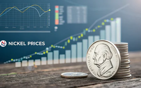 Nickel Prices Index Analysis with Quarterly Trend and Forecast Prices Chart