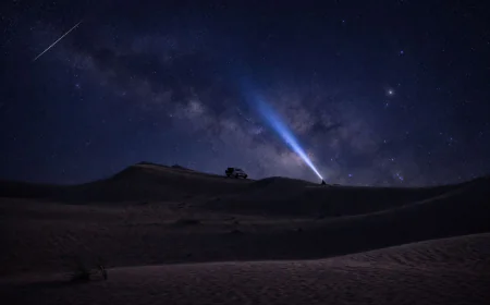 Al Quaa Milky Way Spot | Stargazing Camping in Abu Dhabi