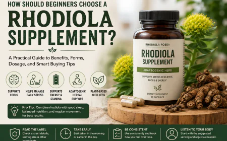 Rhodiola Supplement Guide for Daily Stress Support