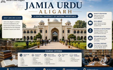 Jamia Urdu Aligarh Admission 2026: Online Apply, Fees & Last Date
