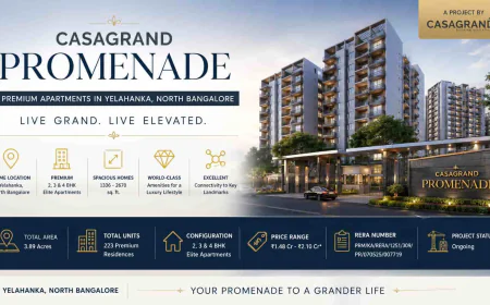 Casagrand Promenade Yelahanka Premium Apartments Bangalore
