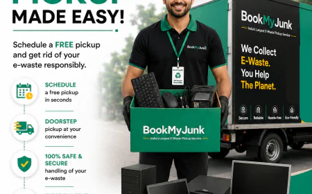 Why Choose BookMyJunk for E-Waste Collection and Recycling?