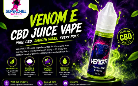 Why More CBD Vapers Are Choosing Venom E CBD Juice Vape