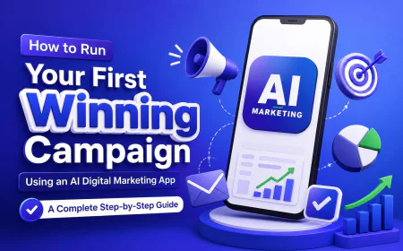 How to Run Your First Winning Campaign Using an AI Digital Marketing App — A Complete Step-by-Step Guide