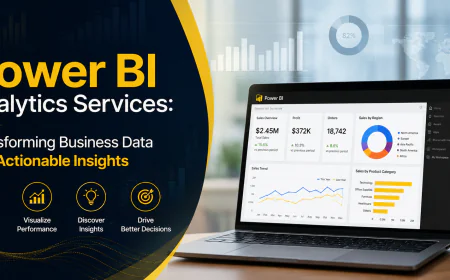 Power BI Analytics Services: Transforming Business Data into Actionable Insights