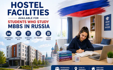 Hostel Facilities Available for Students Who Study MBBS in Russia