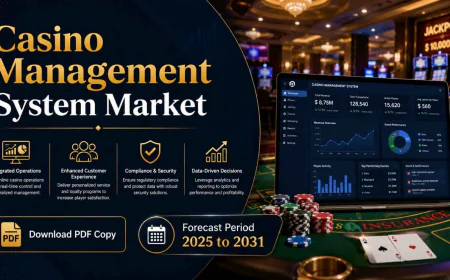 Casino Management System Market: Revenue Growth, Key Players, and Strategic Outlook