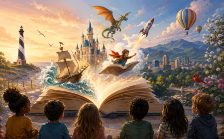 Celebrating Imagination, Freedom, and Storytelling at Upcoming Book Launch Events in North Carolina