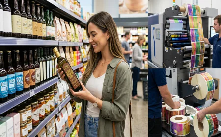 How Label Printing Companies Help Brands Stand Out