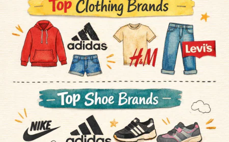 Top Clothing & Shoe Brands in America | BizzCrave Guide