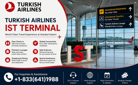 +1-833(641)1988 Turkish Airlines IST Terminal