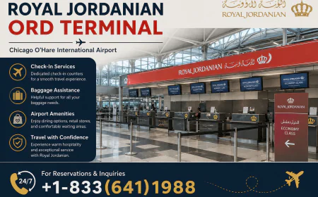+1-833(641)1988 Royal Jordanian ORD Terminal