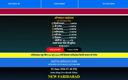 Satta King Fast Updates for Popular Market Information Daily