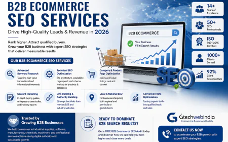 B2B Ecommerce SEO Services – Drive High-Quality Leads & Revenue in 2026