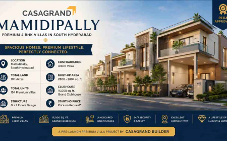 Casagrand Mamidipally Villas with Grand Clubhouse Amenities