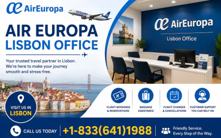 +1-833(641)1988 Air Europa Lisbon Office