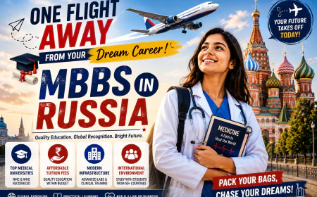 ?? One Flight Away from Your Dream Career: MBBS in Russia