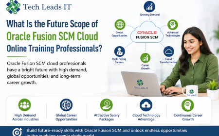 What Is the Future Scope of Oracle Fusion SCM Cloud Online Training Professionals?