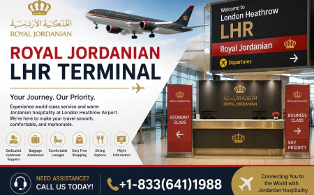 +1-833(641)1988 Royal Jordanian LHR Terminal