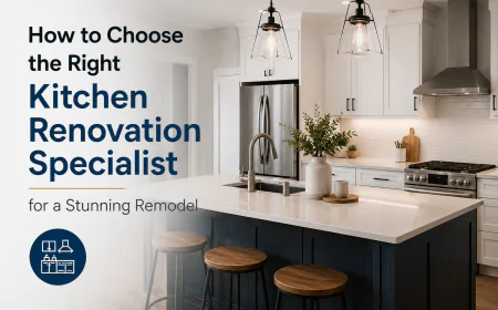 How to Choose the Right Kitchen Renovation Specialist for a Stunning Remodel
